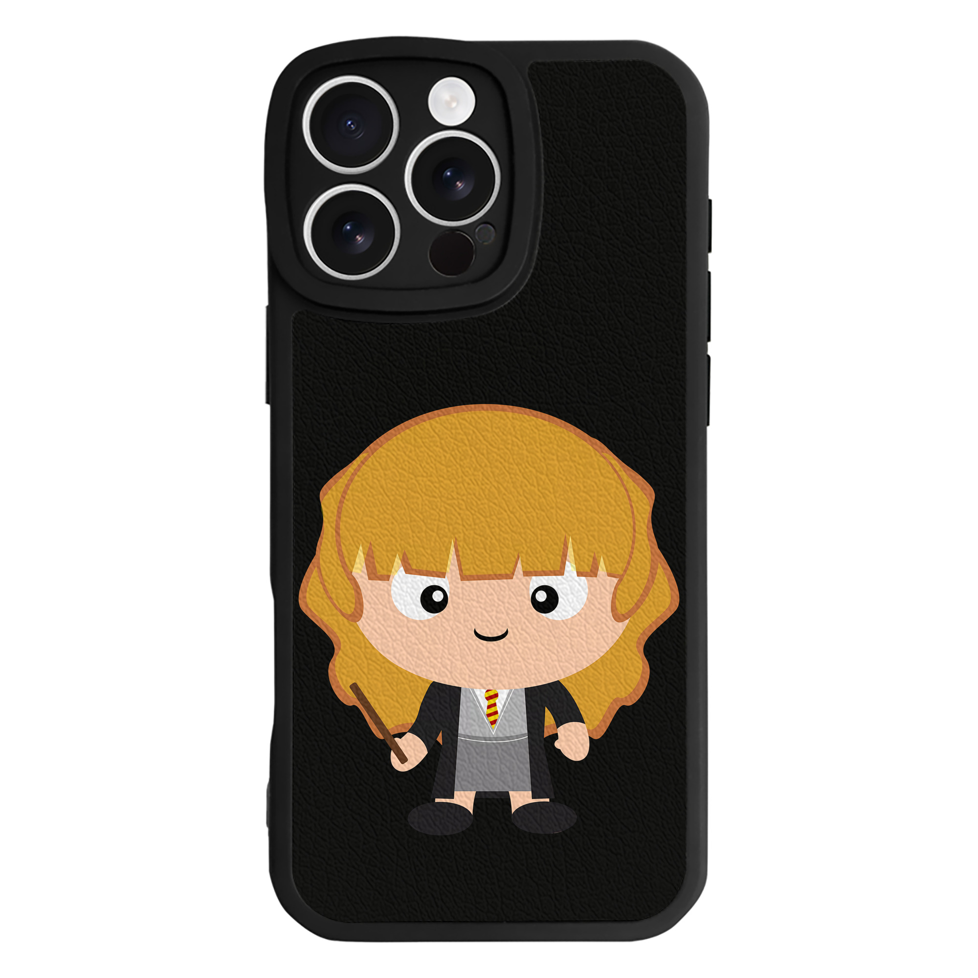 （画像用） Harry Potter ハリー・ポッターシリーズ 【iPhone 16シリーズ対応】シリコンスマホケース（レザー調） 材質：シリコン